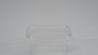 COUVERCLE RECTANGULAIRE EN PLASTIQUE TRANSPARENT