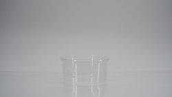 POT ROND EN PLASTIQUE TRANSPARENT - 115