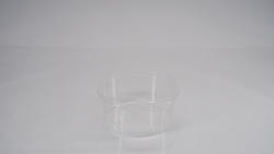POT ROND EN PLASTIQUE TRANSPARENT - 115