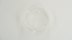 POT ROND EN PLASTIQUE TRANSPARENT - 115