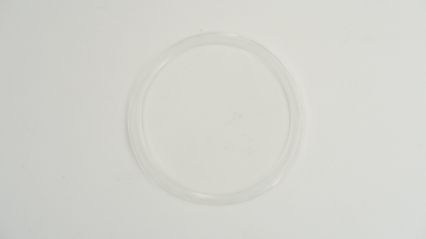 COUVERCLE ROND EN PLASTIQUE TRANSPARENT - 115