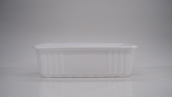 270 RAVIER RECT. EN PLAST. BLANC 2700ml - Photo 01