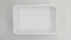 270 RAVIER RECT. EN PLAST. BLANC 2700ml - Photo 03