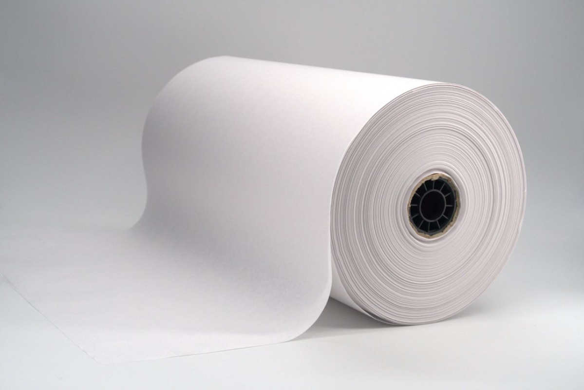 Bobine de papier blanchi 40 et 50 g