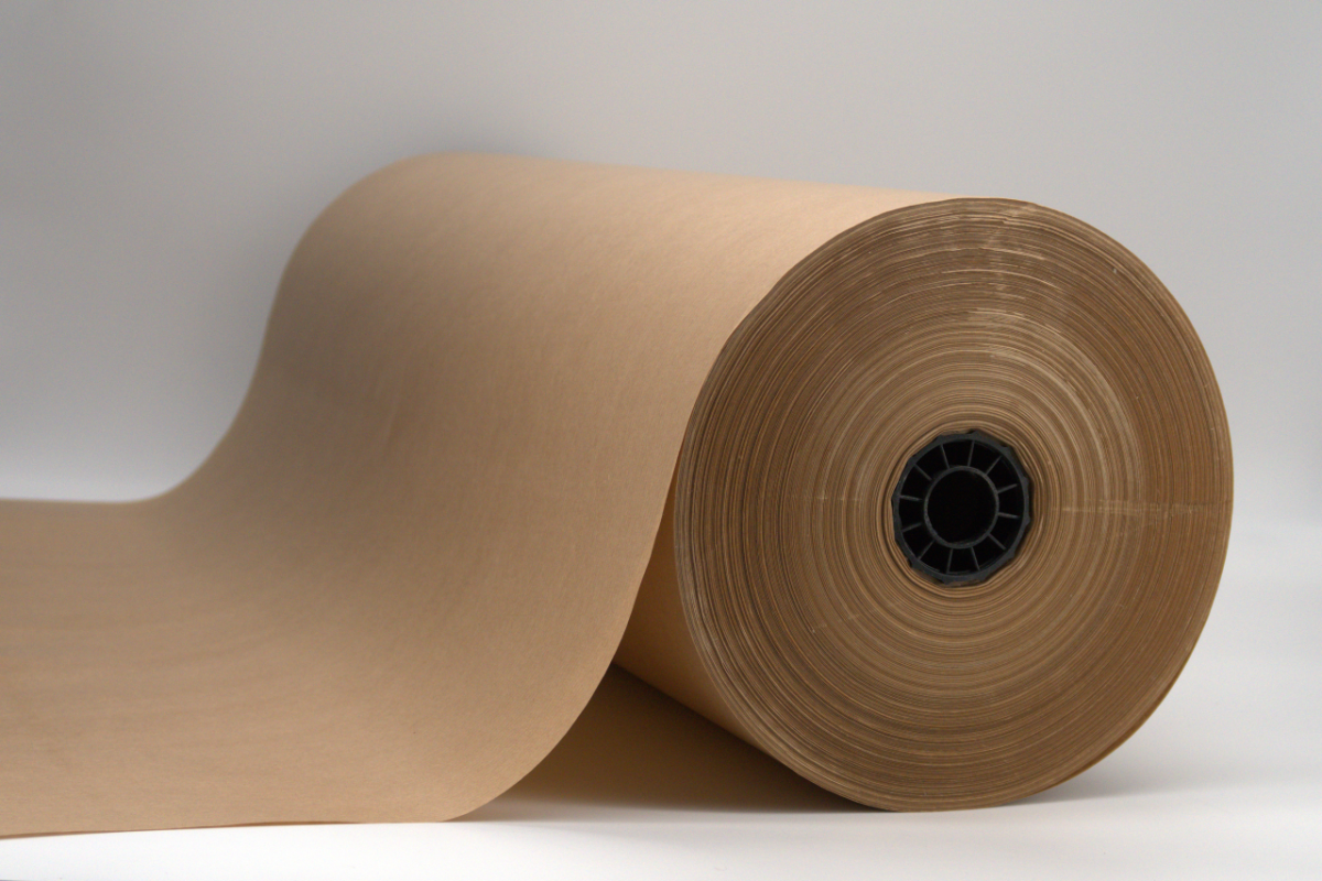 Bobine de papier kraft brun 60 g - 60 et 80 cm