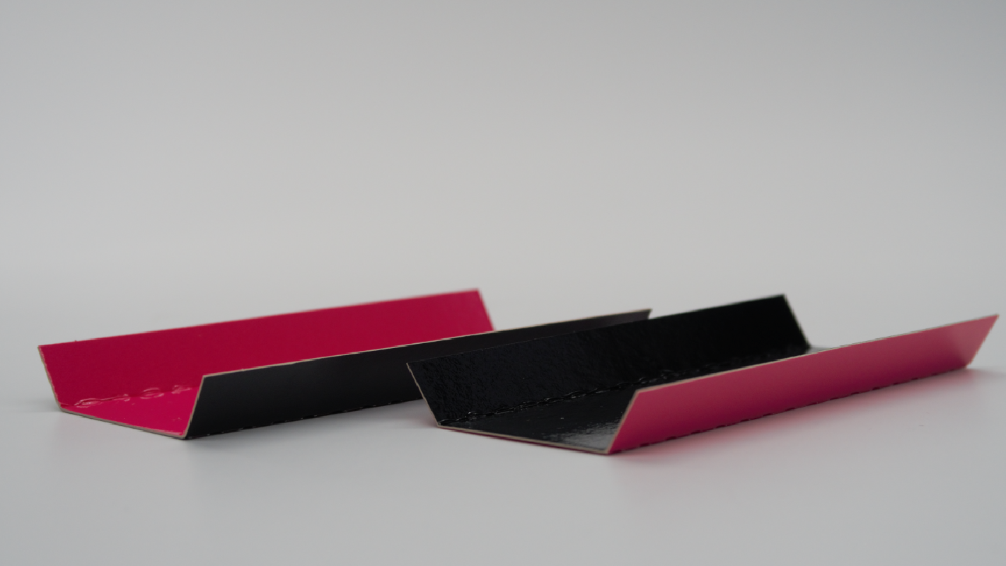 MINI CARTON TRACÉ BICOLORE - Fuchsia+Noir_Photo 01