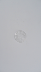 COUVERCLE ROND EN PLASTIQUE TRANSPARENT (Pour pot à sauce "UR")
