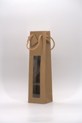 Sac bouteille en papier kraft 1 pcs - Kraft_Photo 01