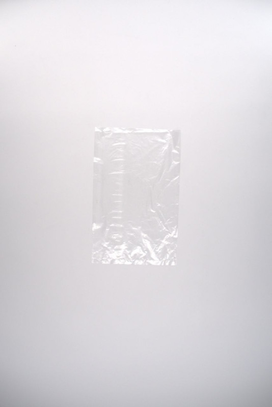 SAC ''BOUCHE-OUVERTE'' EN PLASTIQUE TRANSPARENT