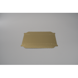 CORBEILLE EN CARTON DORÉES