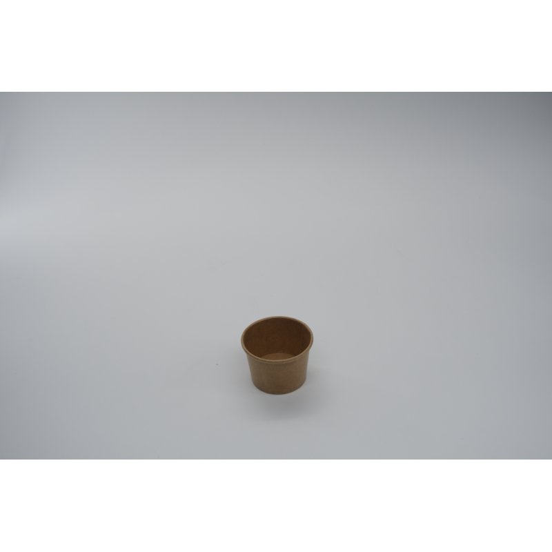 POT À SAUCE EN CARTON KRAFT BRUN