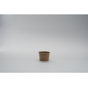 POT À SAUCE EN CARTON KRAFT BRUN