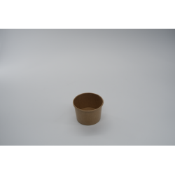 POT EN CARTON KRAFT BRUN