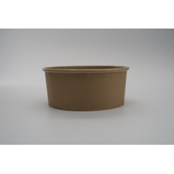 BOL À SALADE EN CARTON KRAFT BRUN